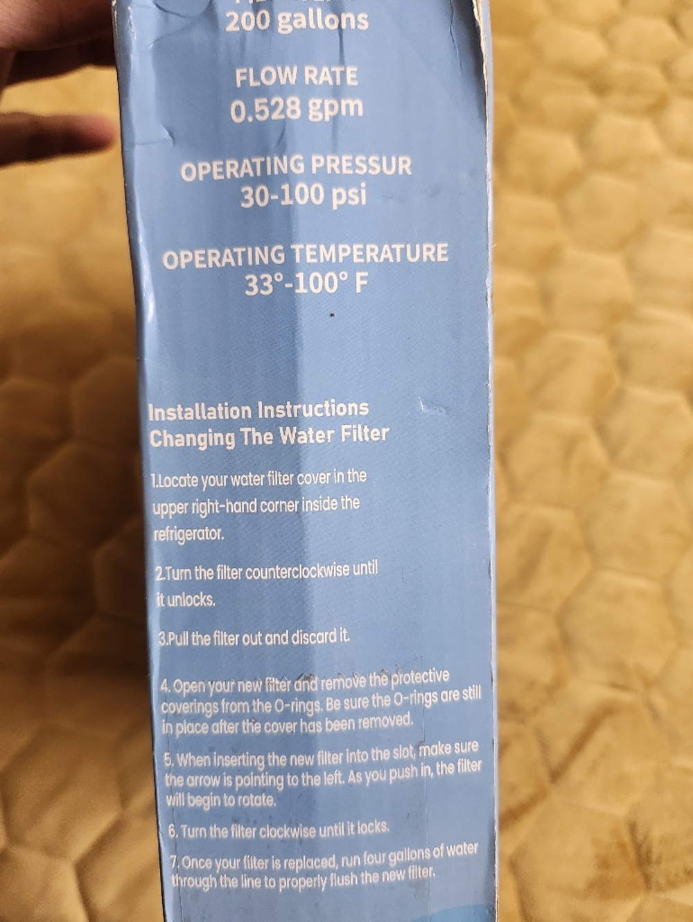 Replacement Filter A - Blue - Picture 5 of 10